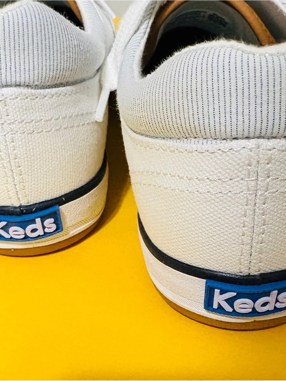 Keds White Canvas Sneakers for women